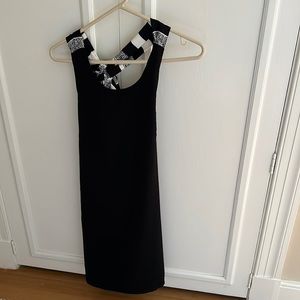 Lulus mini black dress size S